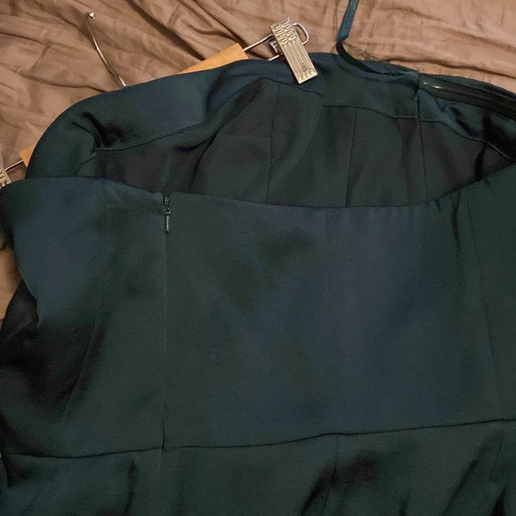 Banana Republic Strapless Green Night Out Dress - Picture 3 of 4